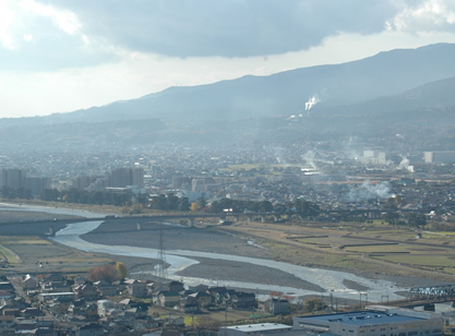 開成町の全景写真